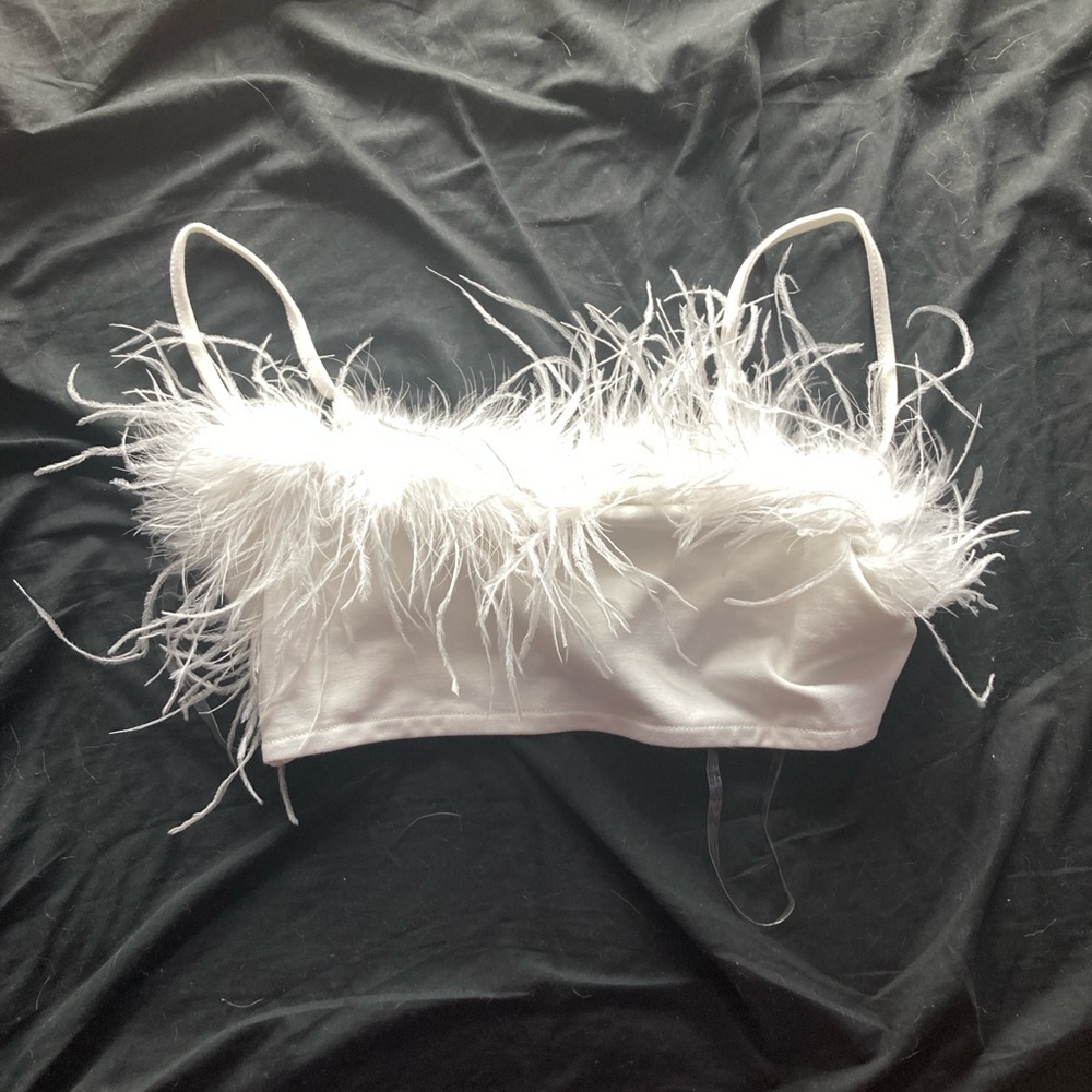 Shownova Feathered tanktop